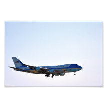 Ampliación de la foto de Air Force One