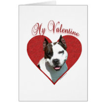 AmStaff mi tarjeta del día de San Valentín
