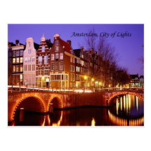 Amsterdam, ciudad de luces (por St.K.) Tarjetas Postales