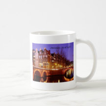 Amsterdam, ciudad de luces (por St.K.) Taza De Café