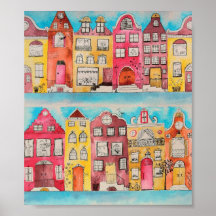 Amsterdam en poster del amor