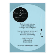 Amsterdam invita: Azules claros Invitaciones Personalizada