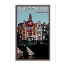Amsterdam - Leidsestraat - Keizersgracht Postal