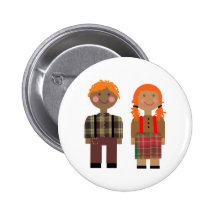 Ana y Andy Raggedy Pin