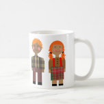 Ana y Andy Raggedy Taza De Café