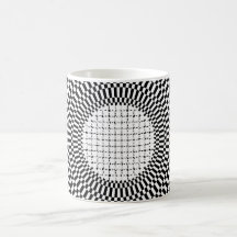 Añada el monograma de encargo al centro de la ilus tazas de café