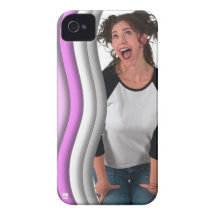 Añada la caja Curvy rosada de la casamata del iPho iPhone 4 Case-Mate Funda