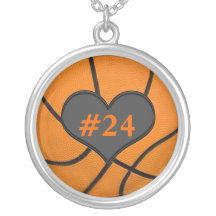 Añada su collar del baloncesto del número de los j
