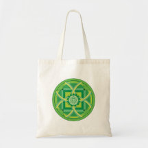 Anahata chakra Mandala Leinentasche