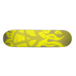 Anarquía-Nuevo tablero Logotipo-Amarillo de la fie Monopatin Personalizado
