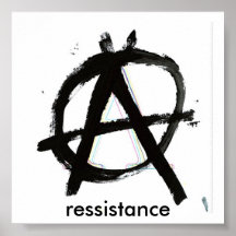 anarquía, ressistance impresiones