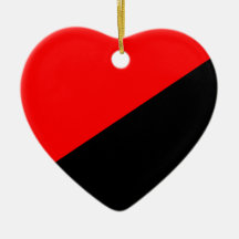 Anarquista, bandera política de Colombia Ornamentos De Navidad