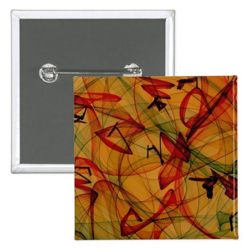Ancas de rana - arte abstracto pin