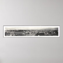 Anchorage, opinión panorámica de la ciudad de AK 1 Posters
