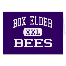 Anciano de caja - abejas - High School secundaria  Tarjeta