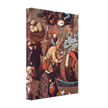 Anciano de Pieter Bruegel - carnaval del conflicto Impresiones En Lona