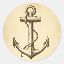 Ancla Etiqueta Redonda