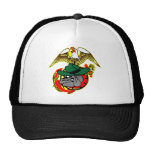 Ancla vieja del dogo de Skool Eagle Gorros Bordados