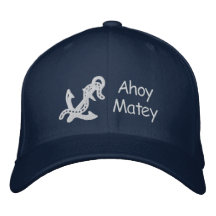 Ancla y diseño adaptable de cadena del bordado D2 Gorras De Beisbol Bordadas