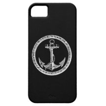 Ancla y guirnalda iPhone 5 Case-Mate protector