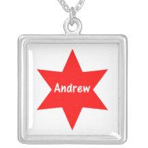 Andrew (estrella roja) grímpola