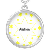 Andrew (estrellas del amarillo) grimpola personalizada