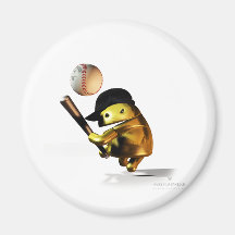 androide del béisbol imanes para frigoríficos