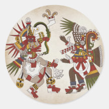 andTezcatlipoca de Ehecatl Etiqueta