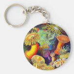 Anémonas del mar de Ernst Haeckel Llavero Personalizado