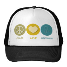 Anesthesiology del amor de la paz gorros  