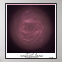 ANG O (diosa china del CH 'de la luna) Posters