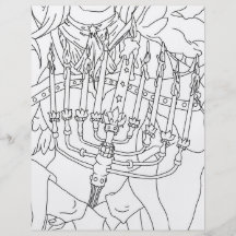 Ángel de Chanukah Tarjeton