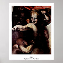 Ángel de Domingo Beccafumi Poster