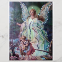 ÁNGEL de GUARDA C. 1900 Flyer Personalizado