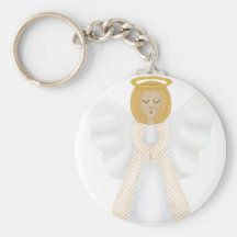 Ángel de guarda llavero personalizado