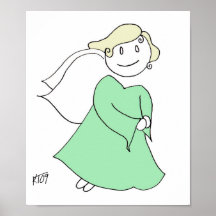 Ángel de la menta impresiones