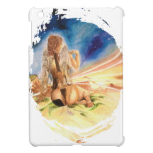 Ángel de la música iPad mini fundas