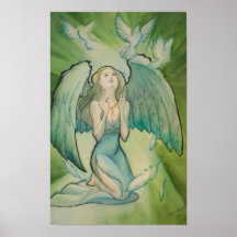 Ángel de la paz poster