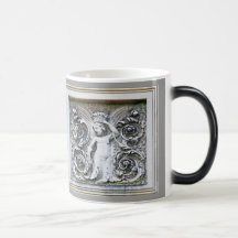 Ángel de la taza Morphing de la abundancia