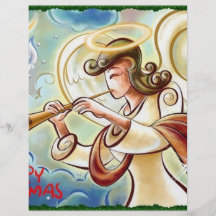 ángel de Navidad Tarjetas Informativas