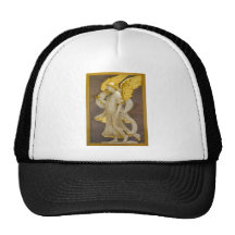 Ángel de oro gorro