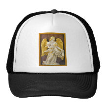 Ángel de oro gorro de camionero