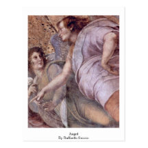 Ángel de Raffaello Sanzio Tarjetas Postales