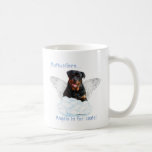Ángel de Rottweiler Tazas