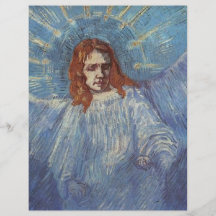 Ángel de Vincent van Gogh Tarjetas Publicitarias