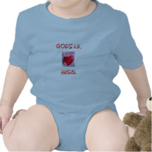 ÁNGEL DEL AMOR DE DIOSES LIL CAMISETAS