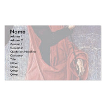 Ángel del anuncio de Tura Cosmè Tarjetas De Negocios