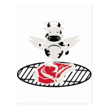 Ángel del filete tarjetas postales