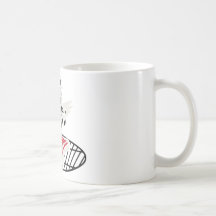 Ángel del filete taza de café