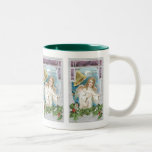 Ángel del navidad con Bell Tazas